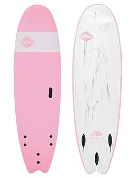Softtech ファンボード ピンク グレー　手渡しのみ Amazon | Softech SOFTBOARDS ソフテック SALLY サリー 7'0